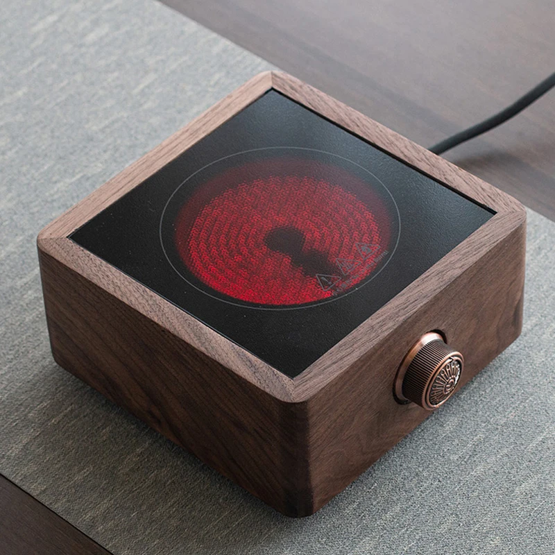 Cheap 750W elektrikli soba çay makinesi sıcak ocak plakası ısıtma fırını su kazanı çok ocak ahşap akıllı çay ocağı 220V