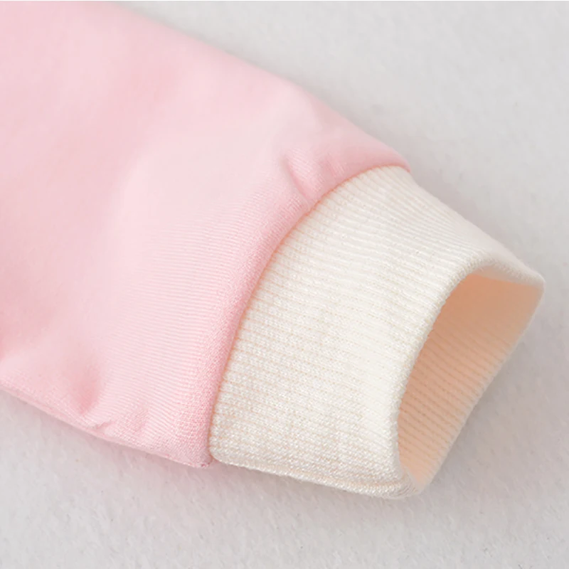 Baby Girl Clothes Newborn Infant Autumn Boys Outfits 3Pcs Set Long Sleeve Winter Pink and Green Hoodies Toddler Clothing Sets | Детская