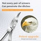 Ножницы для дизайна ногтей, профессиональные щипцы из нержавеющей стали для удаления омертвевшей кожи, ножницы, плоскогубцы, инструменты для маникюра