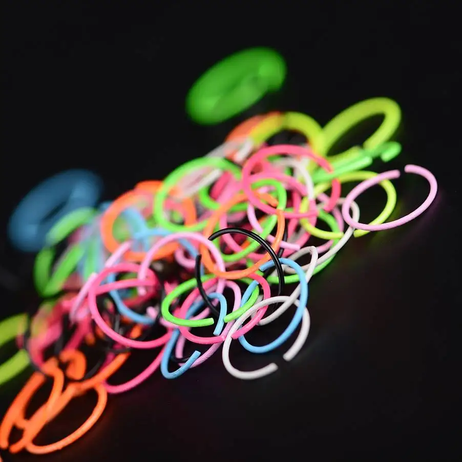 20 шт./лот модное искусственное кольцо в нос обруч кольца поддельная перегородка