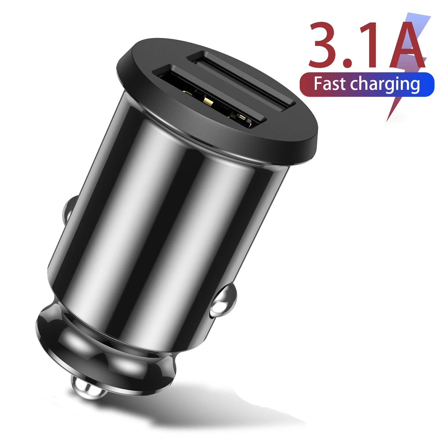 Автомобильное зарядное устройство Ottwn с двумя USB-портами 3 1 А универсальное
