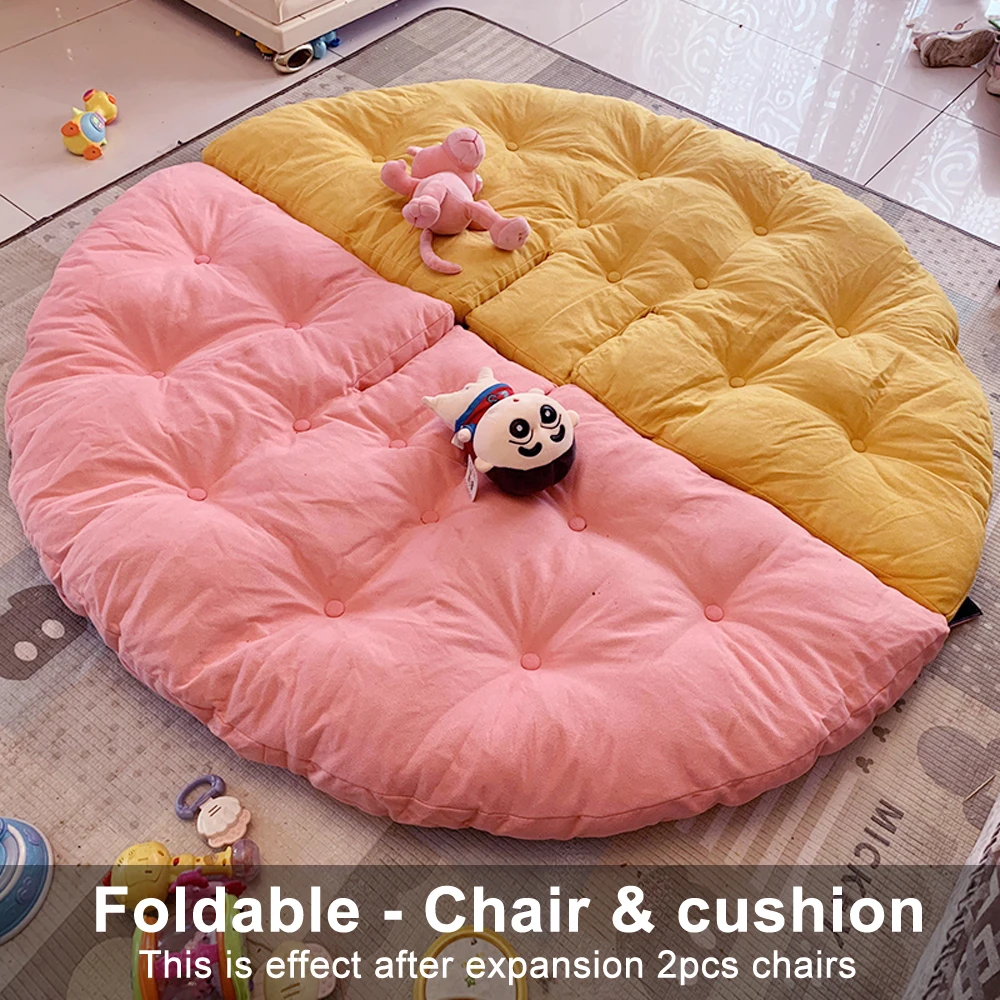 Детские вечерние пуфы для кемпинга кресло пышный диван кровать игровой