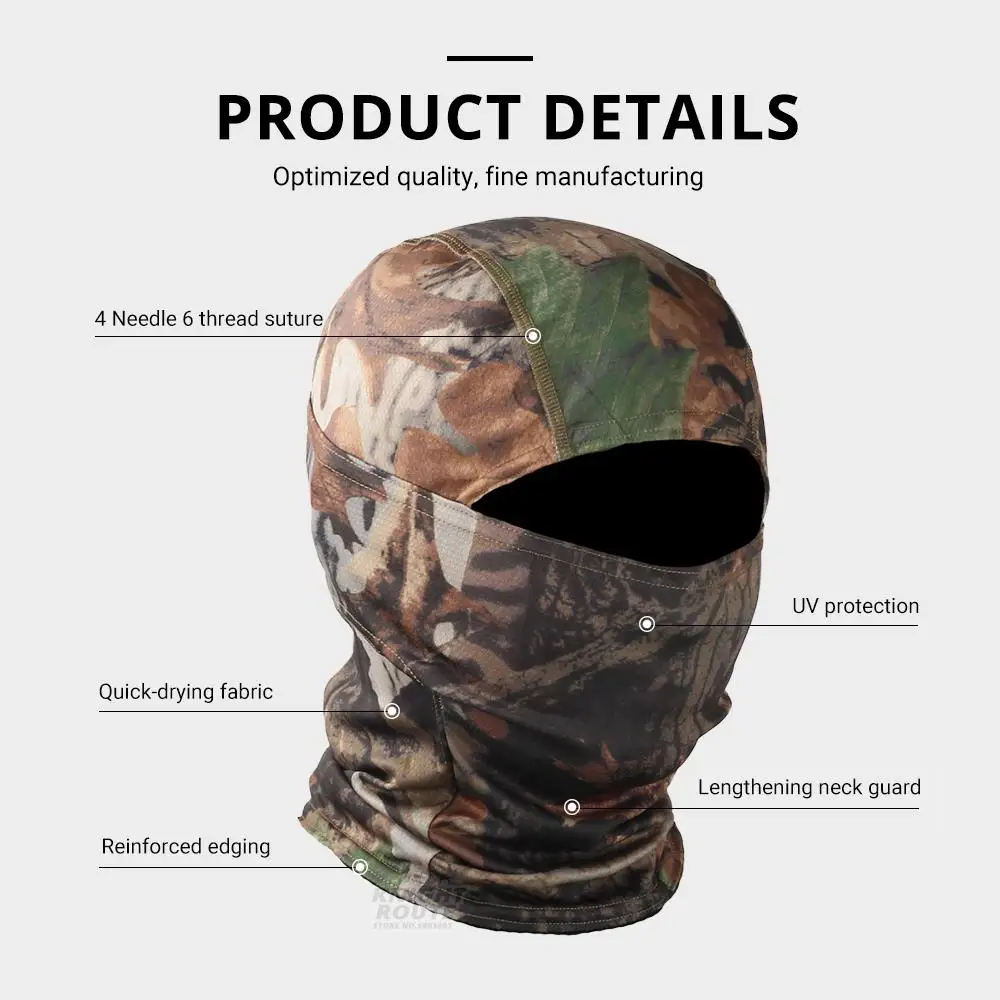 Камуфляжная Балаклава мотоциклетная маска для лица Wargame защитная охотничий шлем