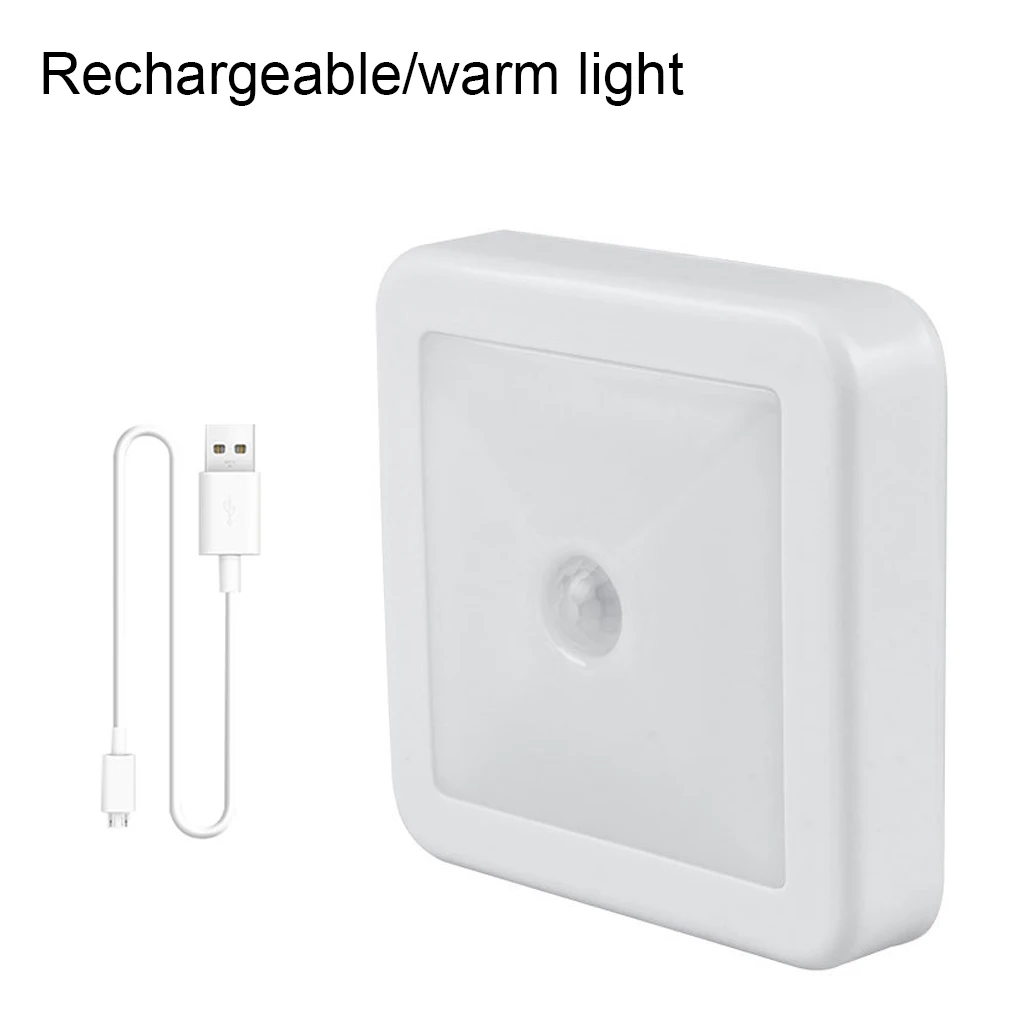 

New night light LED motion sensor light intelligent PIR for bathroom bedside corridor aisle toilet staircase cabinet lighting