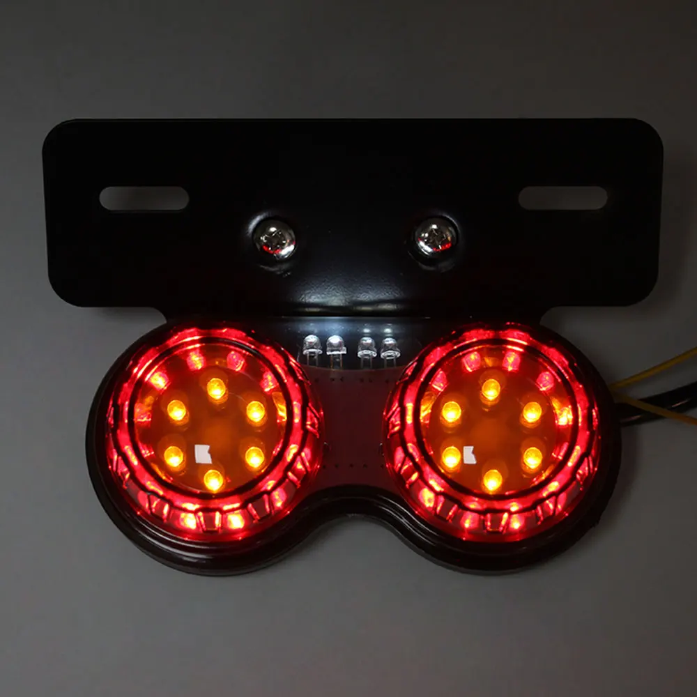 Светодиодный задний светильник 12 В двойной светодиодный стоп-сигнал