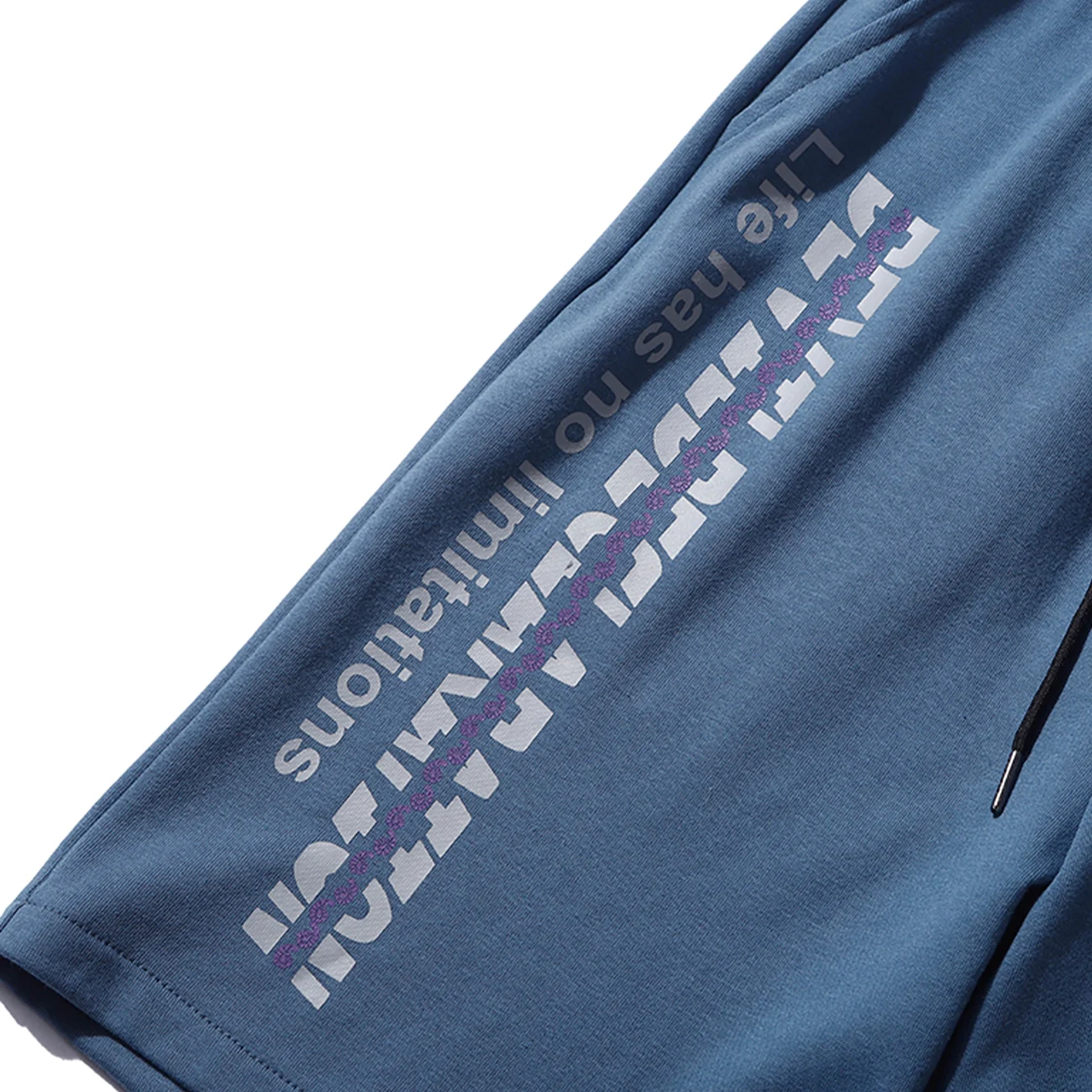 

Cargo Short Sweatpants Hip Hop Letter Multi Pockets Baggy Shorts Men Streetwear Fashion Casual Loose Harajuku Jogging