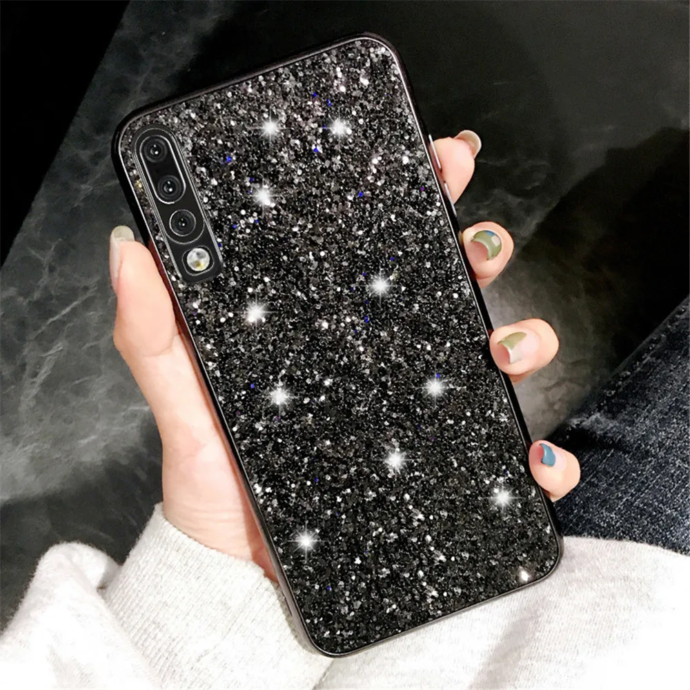 Lovebay чистый цветной Блестящий Шикарный чехол для телефона для huawei P20 Pro Lite P30 Pro mate 20X Honor 20 Lite Nova 4 TPU задняя крышка
