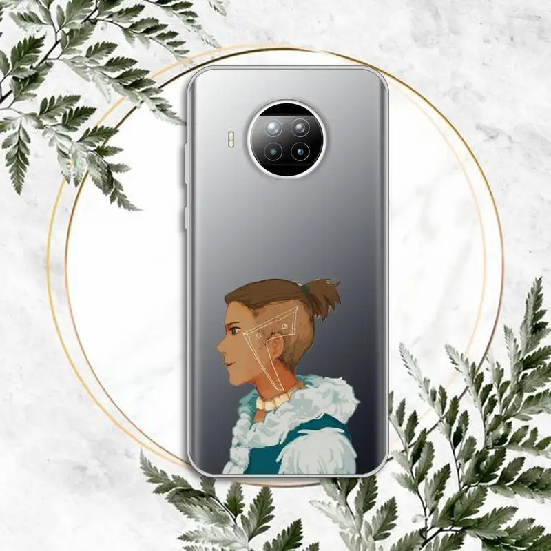 

Avatar The Last Airbender anime Phone Case Transparent for Xiaomi Redmi note 10 t 8 9 pro lite 11