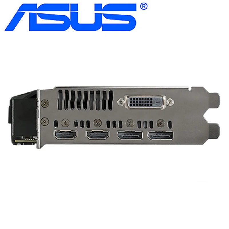 Видеокарта ASUS RX 580 4 Гб 256Bit GDDR5 видеокарты для AMD 500 series VGA карты RX580 б/у DisplayPort HDMI DVI |