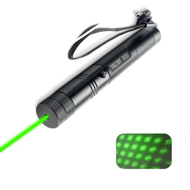 Охотничья лазерная указка зеленый лазер Тактический лазерный прицел ручка 303 532nm