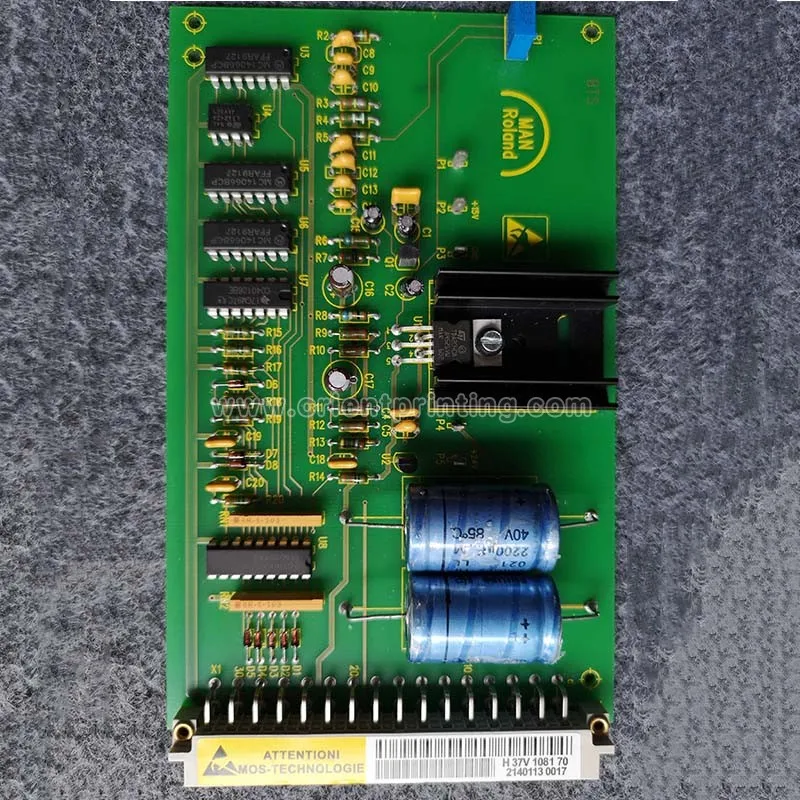 

H37V108170 печатная плата Roland H 37V 1081 70 офсетные запасные части