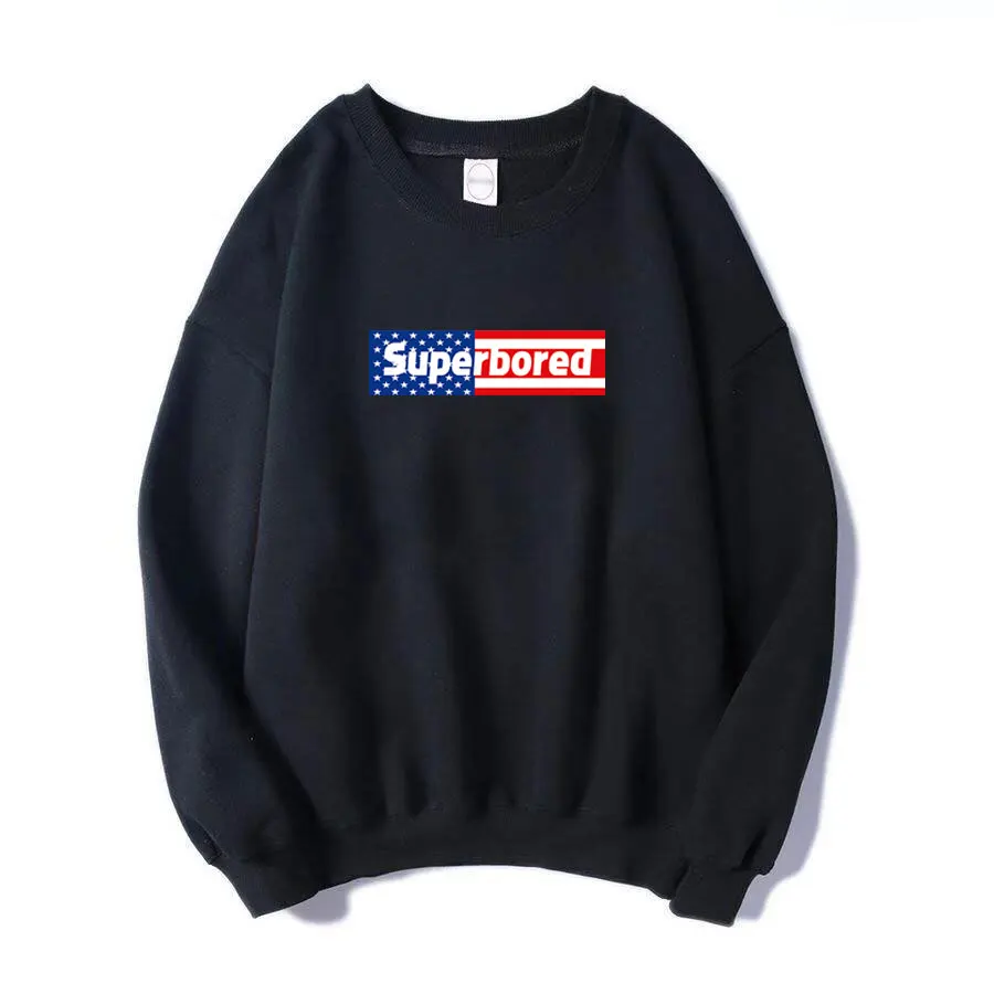 Мужская толстовка с капюшоном и принтом американского флага модная спортивная