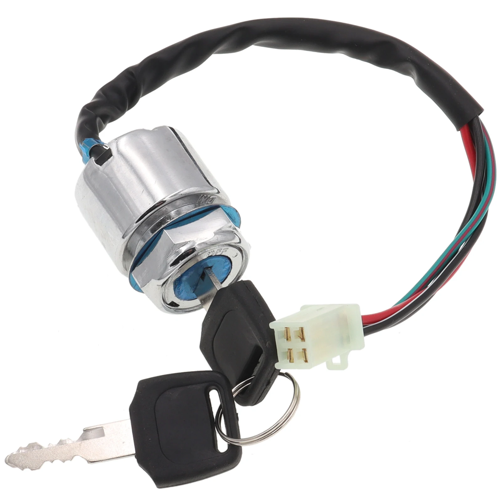 4 провода металлический замок для электрического скутера квадроцикла мопеда