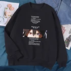 Свитшот мужской в стиле оверсайз с мультипликационным принтом из японского аниме, худи с круглым вырезом в стиле хип-хоп, уличная одежда, брендовые пуловеры K-pop