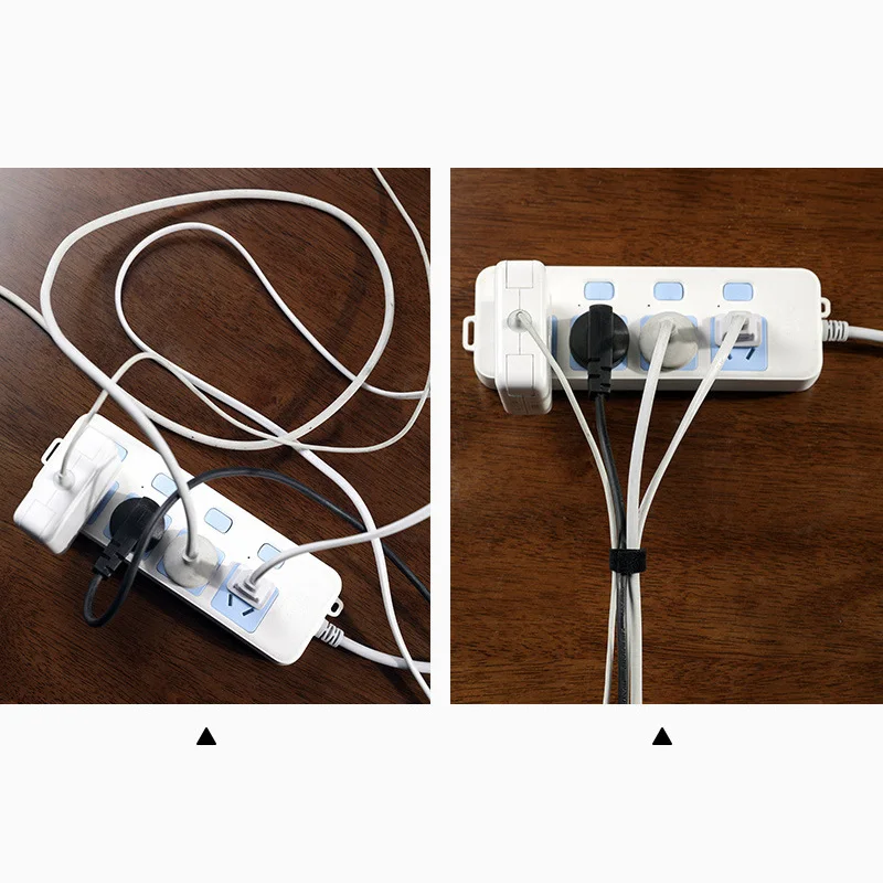 

cable management Nylon Velcro USB cable earphone wire organizer tie charger cord organizer Winder 1m/3m/5m Free cut