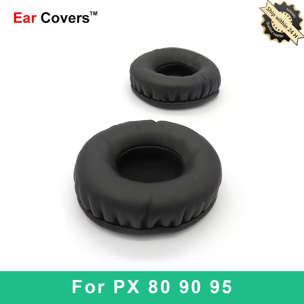 

Амбушюры для наушников Sennheiser PX80, PX90, PX95, сменные амбушюры, из искусственной кожи губчатая пена