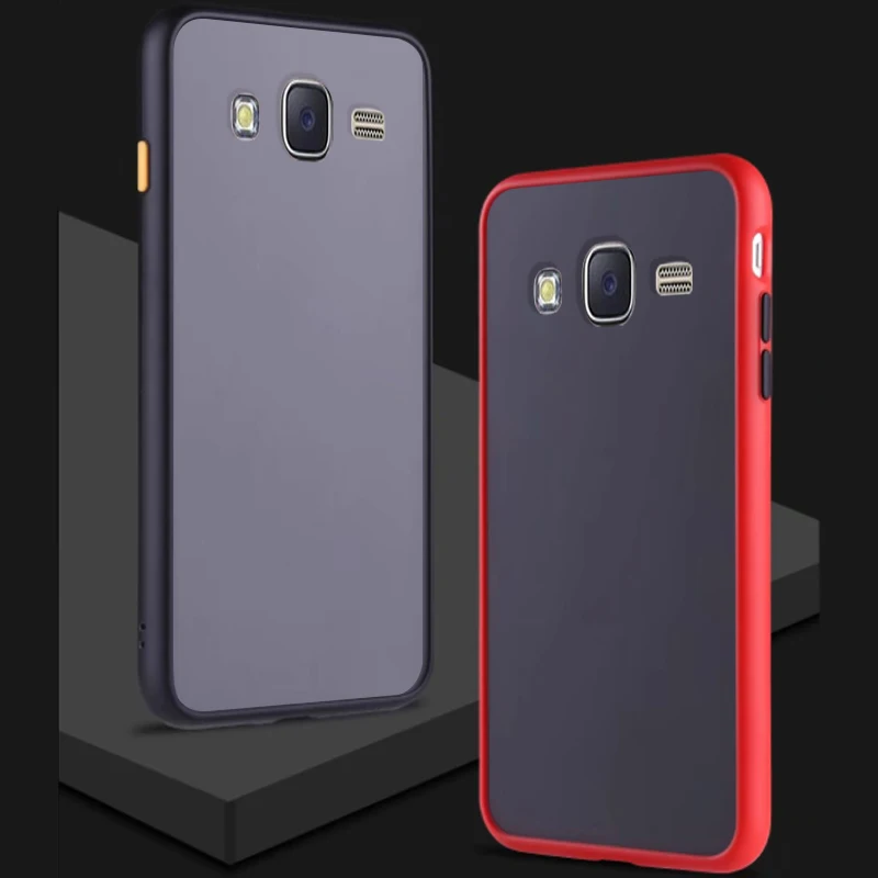 Чехол для Samsung Galaxy J2 Prime CORE матовый прозрачный роскошный ударопрочный акриловый