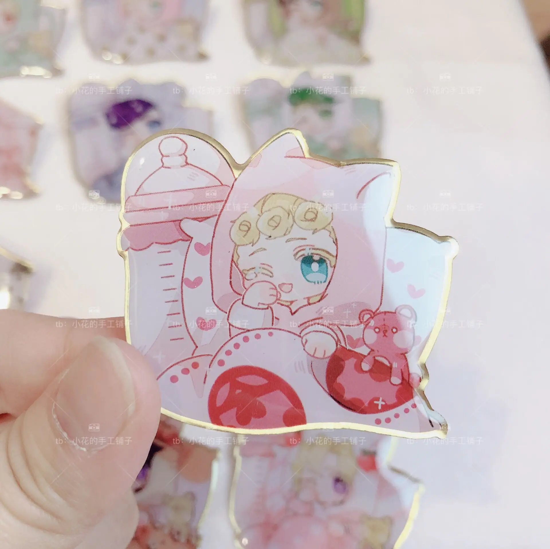 

Anime JoJo's Bizarre Adventure Bruno Bucciarati Badge Cosplay Cartoon Button Brooch Pin Emblem Collection Backpacks Bedge Gifts