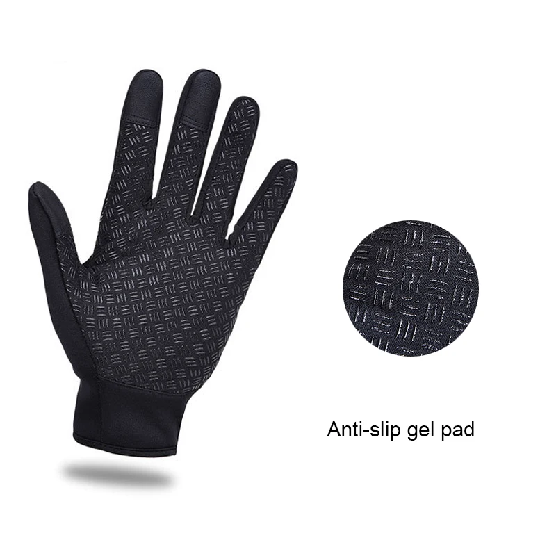 Перчатки спортивные VEQKING для мужчин и женщин зимние теплые флисовые перчатки