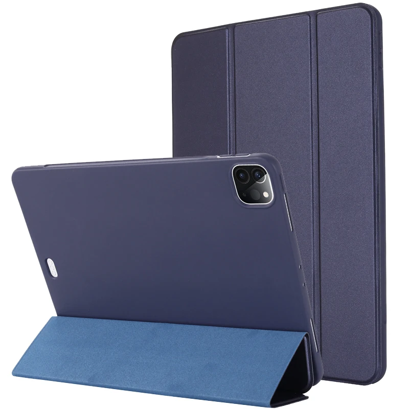 

Силиконовый чехол-книжка из ТПУ для iPad Air4 2020, деловой Магнитный защитный чехол, тонкий смарт-чехол с подставкой для Apple iPad 10,9 дюйма