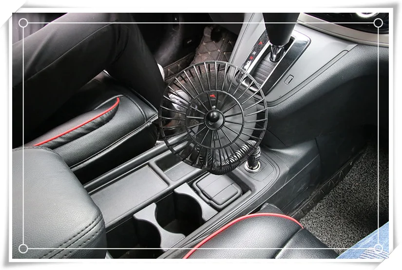 12 В Осциллирующий вентилятор на приборную панель для автомобиля фургона