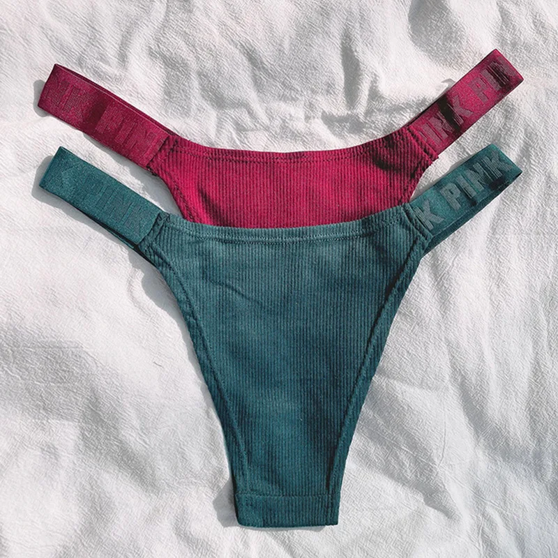 Модные бесшовные трусики женское нижнее белье удобные хлопковые розовое