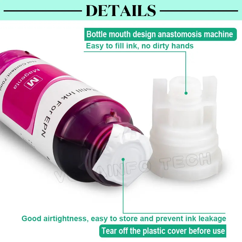 2 5 bottle ink for epson l3150 l3110 104 502 512 504 ink ecotank printer et2700 et2750 et3700 et2711 bottle refill dye ink free global shipping