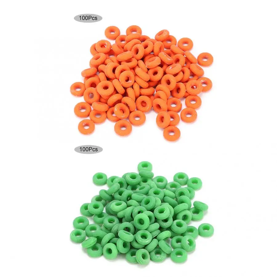 100 шт. резиновые эластичные плоскогубцы для кастрации хвоста коровы кольца