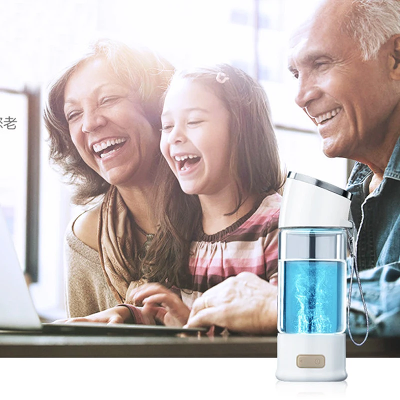 Портативный генератор водорода бутылка с функциями фильтр для воды щелочной