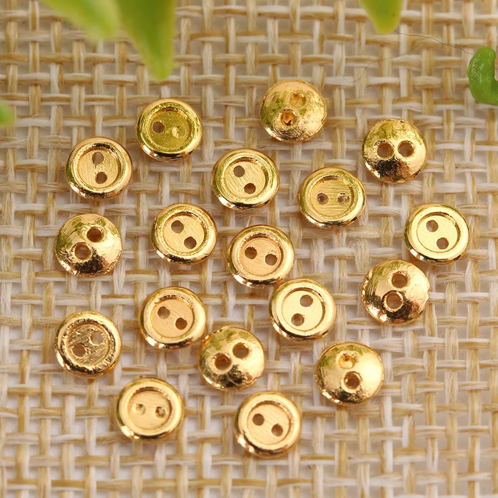 20/40PCs Mini Buttons Buckles Handmade Doll Accessories DIY Clothes Round Clothing Sewing Craft 4mm | Игрушки и хобби