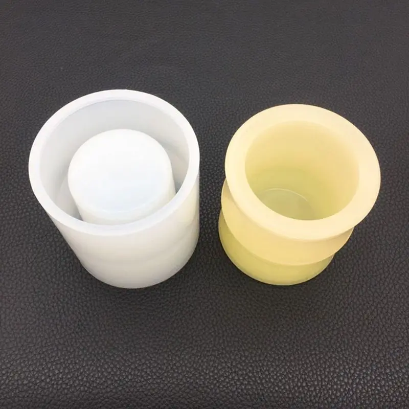 

Silicone mold epoxy resin DIY pen holder storage box bamboo tube storage rack silicone mold crafts jewelry making pendant 19QC