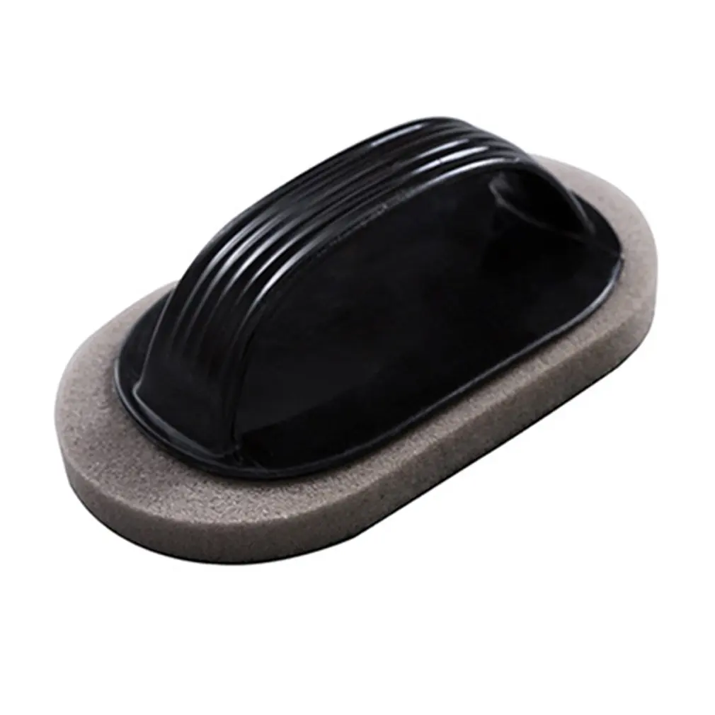 

Emery Sponge Magic Scrub Brush Dry Cleaning Pan Kitchen Tool Strong Decontamination Sponge Clean Tool With Handle