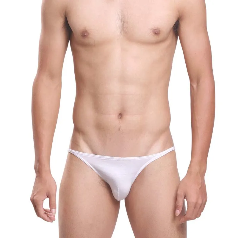 

Mens Sexy Bikini Briefs Swimwear Bottoms Underpants Male Cotton Panties Low Rise Beach Bathing Underpants Cock Pouch Underwear