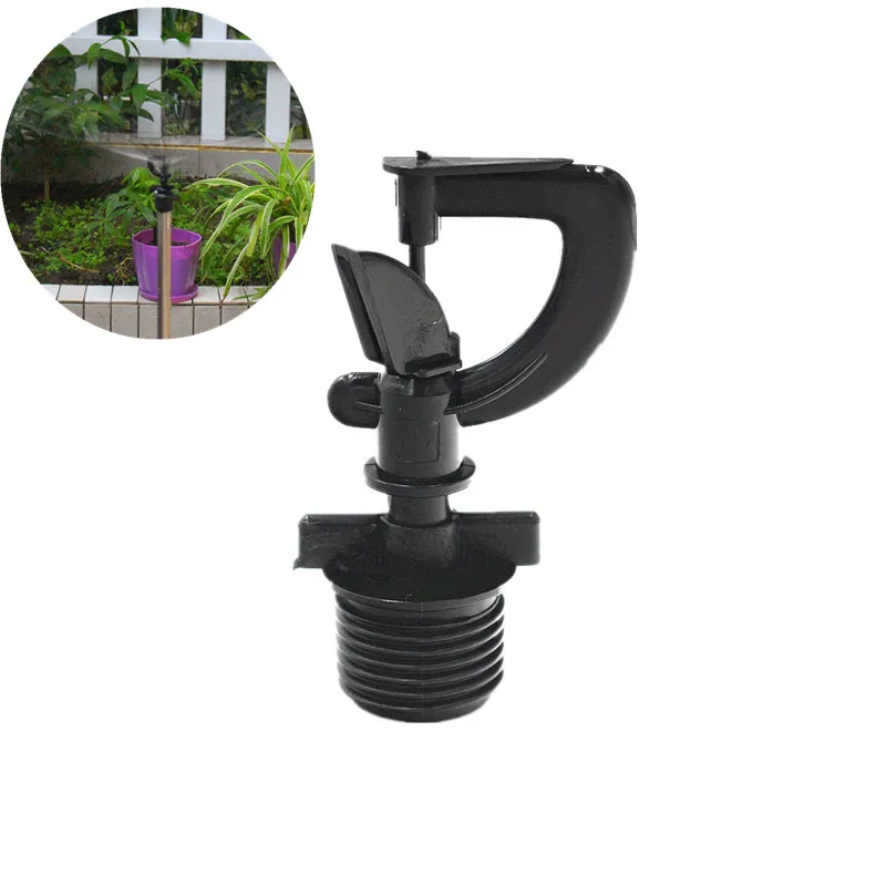 Быстрая доставка 50 шт. роторный распылитель с 1/2 &quotМужской Сад Микро