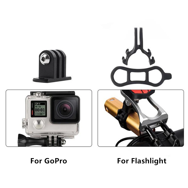 Велосипедный кронштейн велосипедов компьютер держатель фонарик зажим велосипед