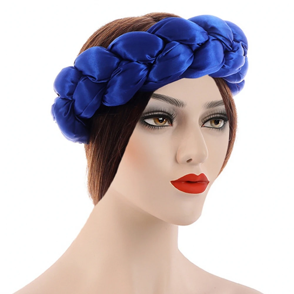

Candy Color Braids Headbands For Women 2021 Fashion Elastic Hair Bands Ladies Turban Female Headwear Accessories Bandage Bandana