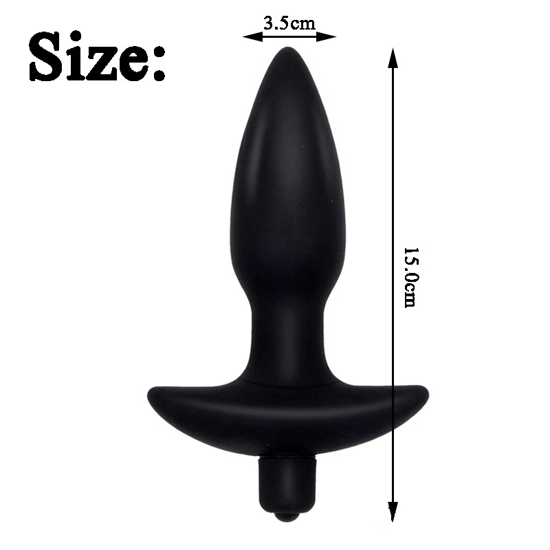 Массажер-вибратор для простаты Анальная пробка мужчин и женщин