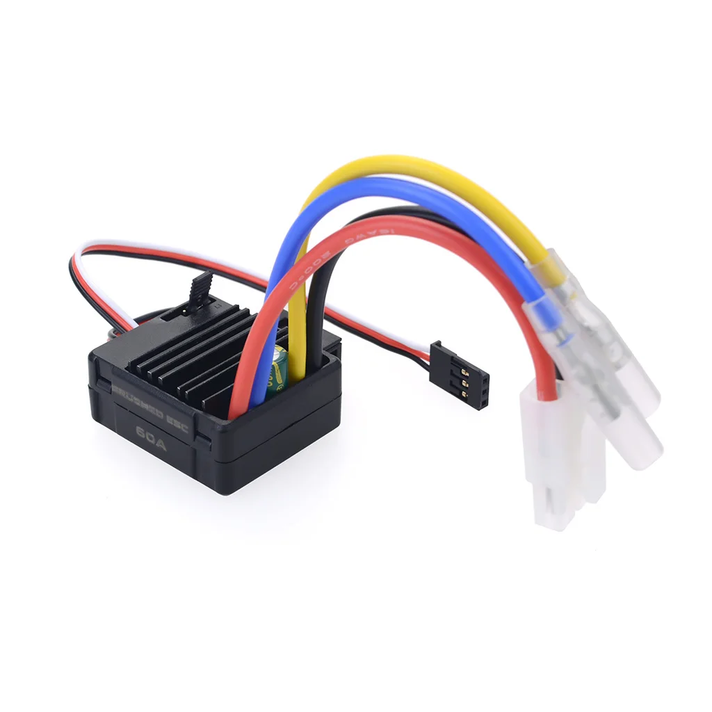Motor cepillado RC 540, 80T, 13T, 17T, 21T, 27T, 35T, 45T, 55T, con WP-1060-RTR 60A, impermeable, ESC, para coche Rock Crawler-1