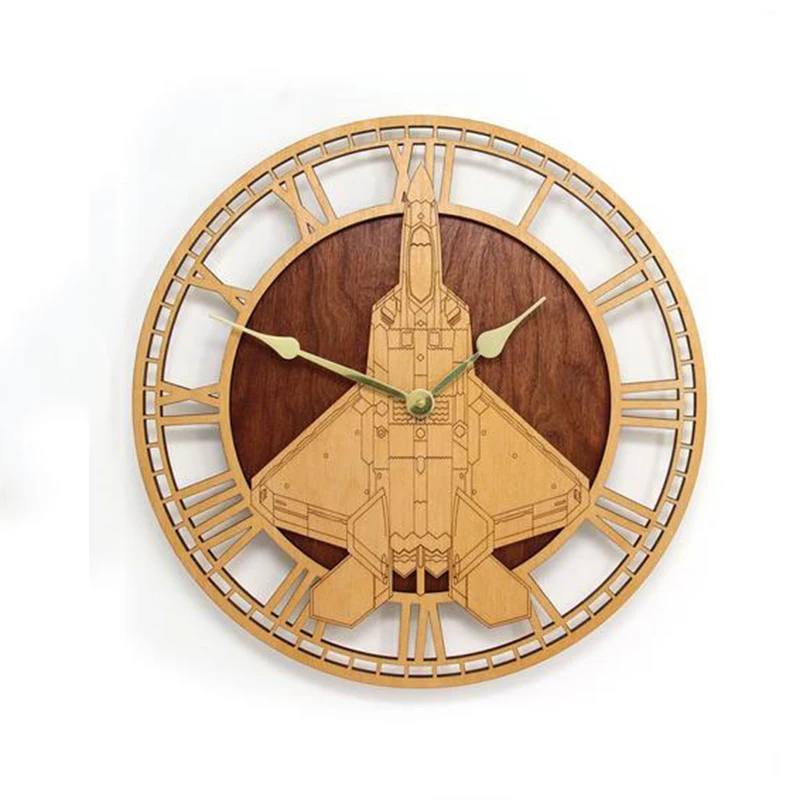 

Креативные бесшумные настенные часы в стиле ретро