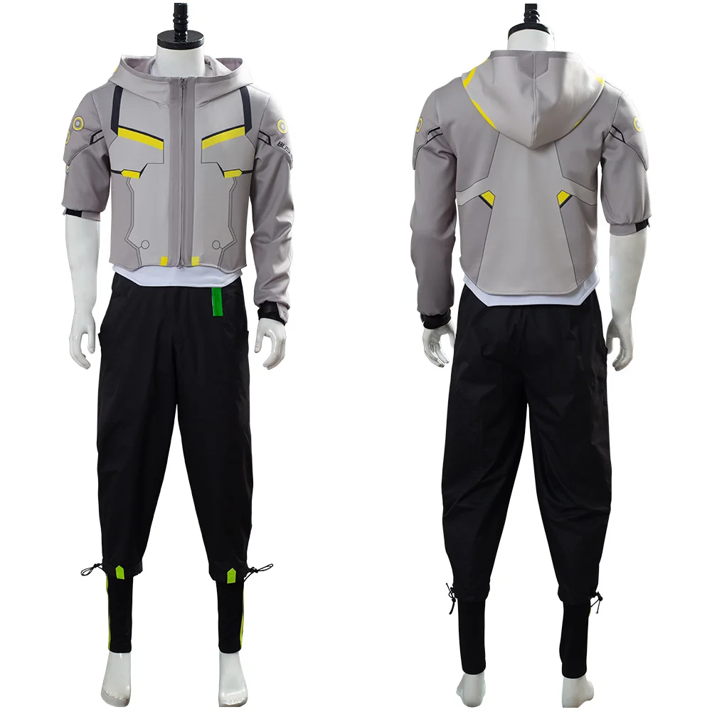 

Cosplay OW Shimada Genji Jacket Pants Outfit Genji Costume Full Suit For Adult
