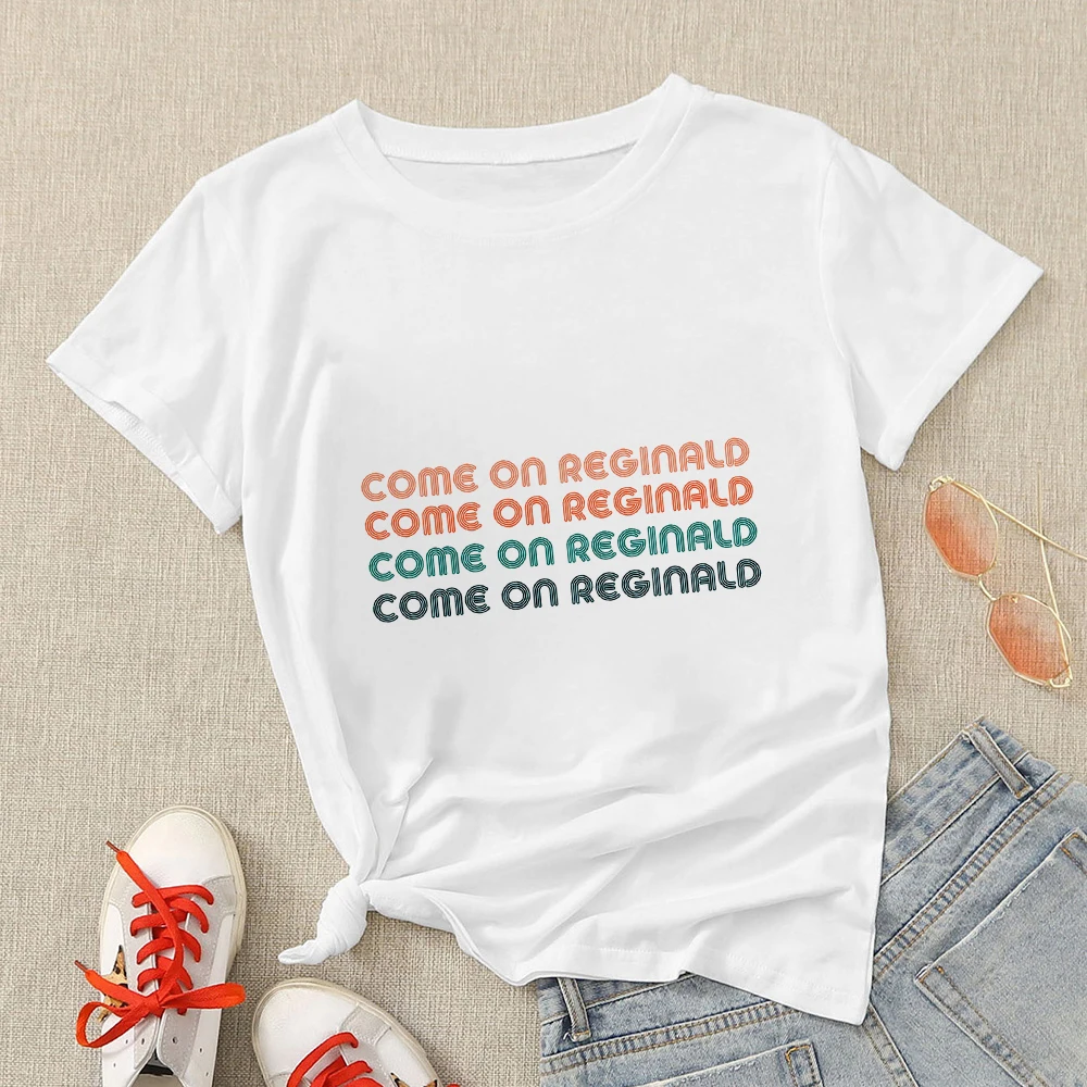 

Julie and The Phantoms T-shirt Women Streetwear Short Sleeve Summer Come On Lettet Print Shirt Clothes Brands Summer Tops Tee