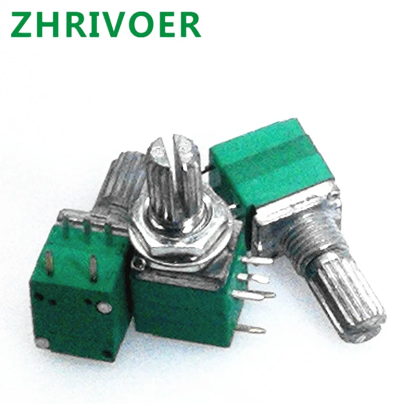 

5pc New RV097NS 5pin RK097NS RK097G 6PIN3PIN with A Switch Audio Shaft 15mm Amplifier Sealing Potentiometer 5K 10K 20K 50K 100K