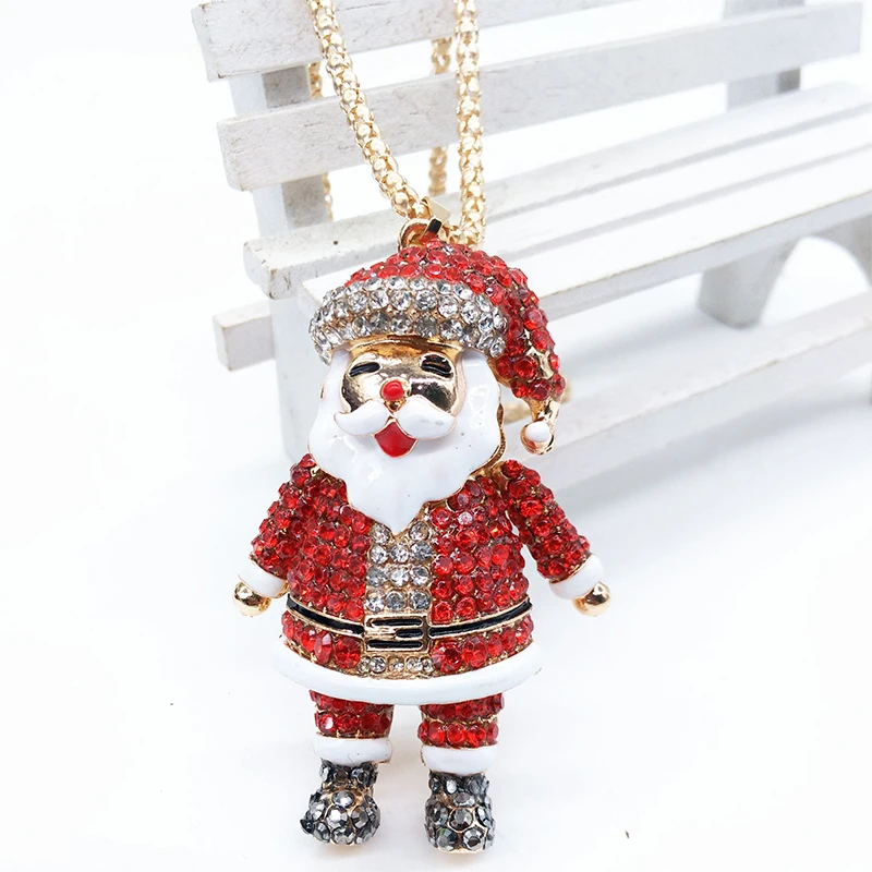 Новый костюм для рождественских праздников комплект ювелирных изделий милые