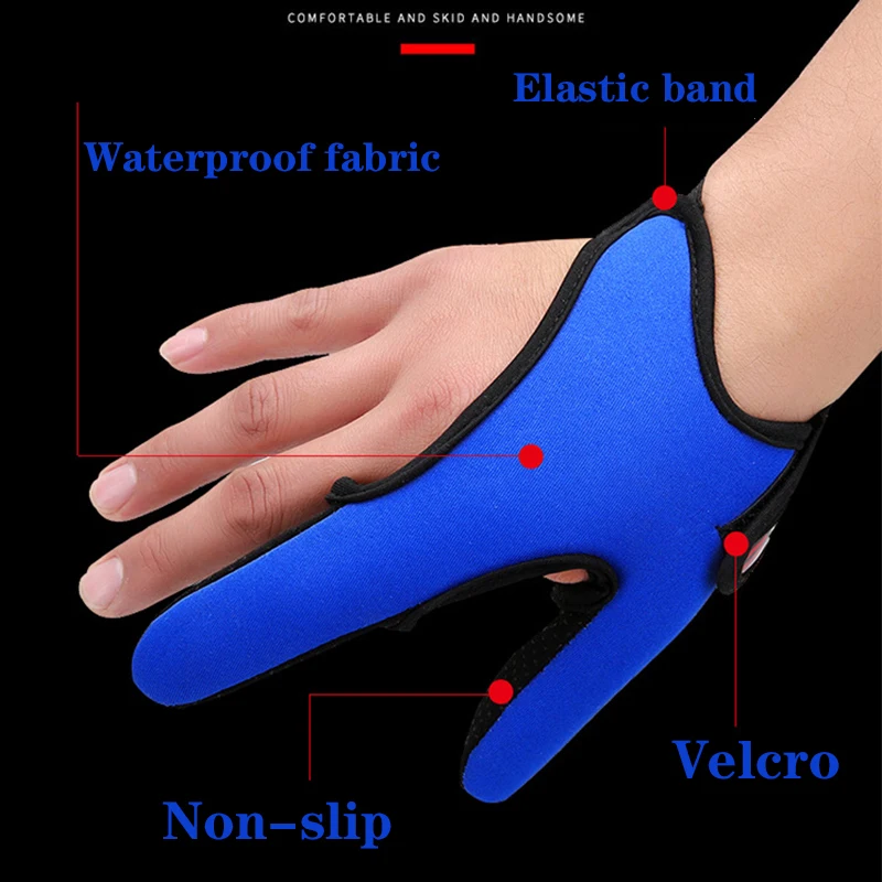 

Fishing At Hand Non-slip Fishing Two-finger Gloves Breathable Sports Gloves Fishing Gear Gloves Sea Rod Fishing Gloves Kastking