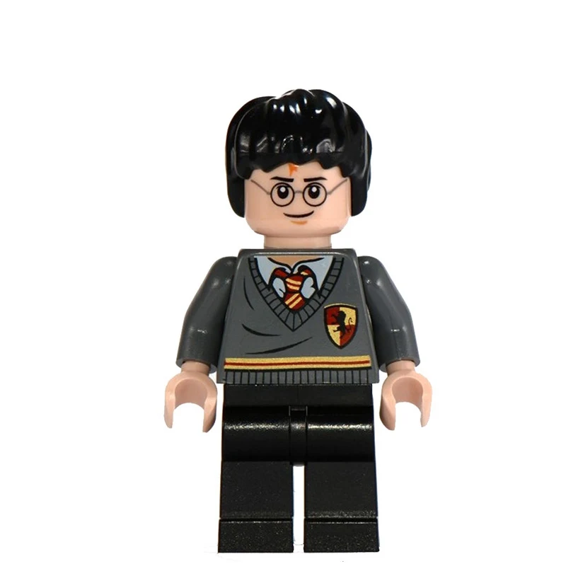 Цвет: желтый Серия Harry, фигурки Гермионы, Рон Добби, Волдеморт, Дамблдор, Moody, строительные блоки, фигурки, игрушки для детей, подарки - Цвет: Цвет: желтый
