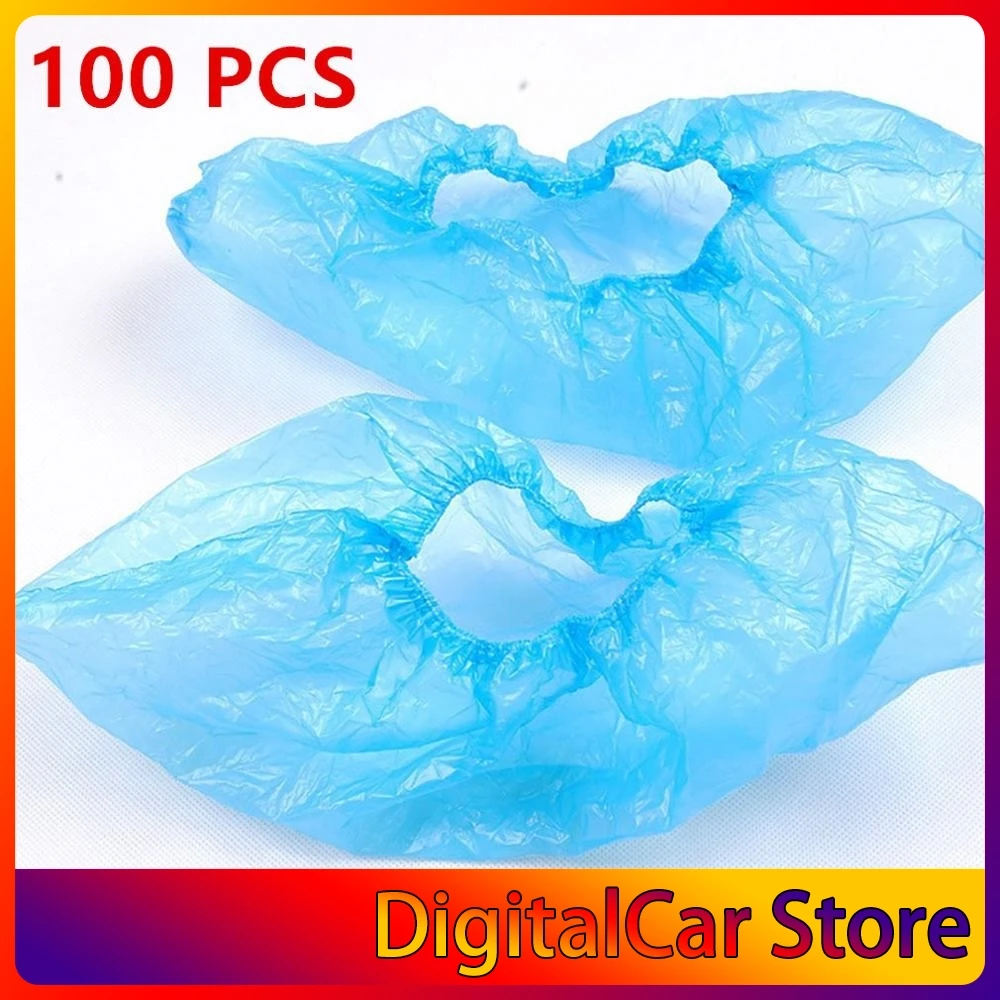 

100 Pieces Household Indoor Disposable Shoe Covers shoes Protect