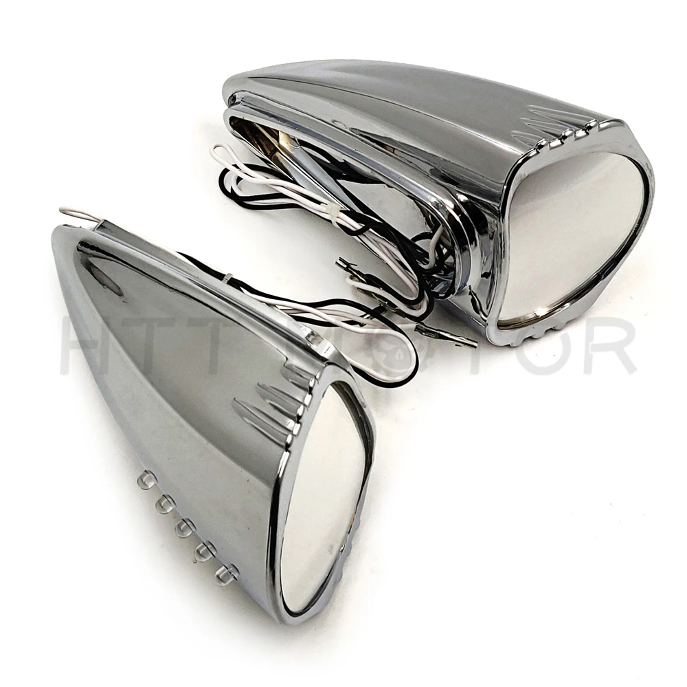 Хром свинья корректировщик 2 зеркала корректировщиков зеркало комплект