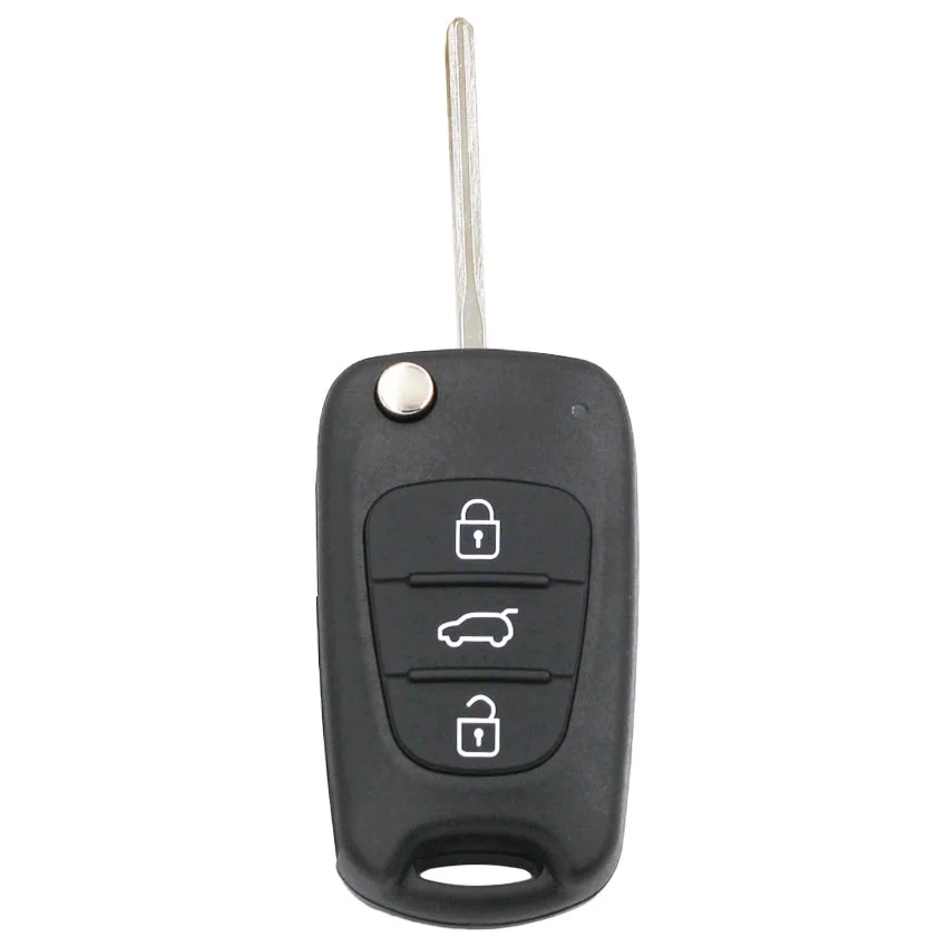 Складной дистанционный ключ брелок с 3 кнопками 433 МГц чипом ID46 для Hyundai i30/ix35 Kia Rio
