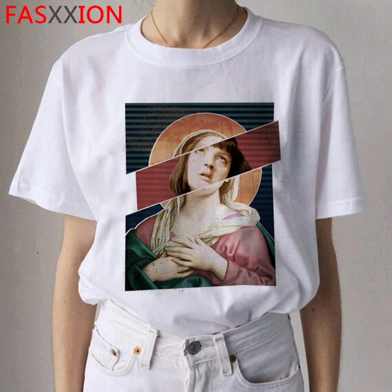 Женская футболка в стиле Харадзюку с принтом из мультфильма | одежда