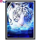 5D алмазная живопись, большая кошка, тигр, алмазная вышивка, животный узор, вышивка крестиком, мозаика, домашний декор, подарок